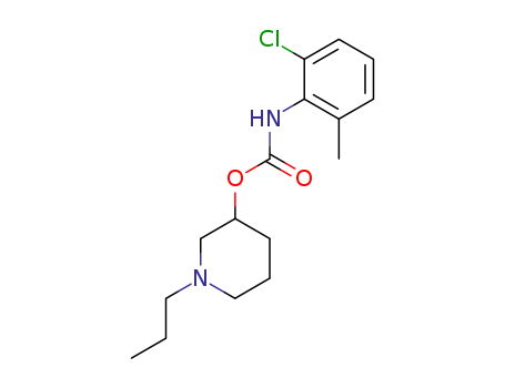 N- (2- 클로로 -6- 메틸페닐) 카르 밤산 1- 프로필 -3- 피페 리디 닐 에스테르