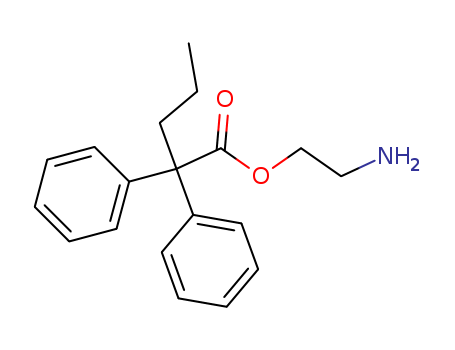 Benzeneacetic acid, a-phenyl-a-propyl-, 2-aminoethyl ester