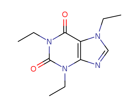 1H-Purine-2,6-dione,1,3,7-triethyl-3,7-dihydro- cas  31542-50-4