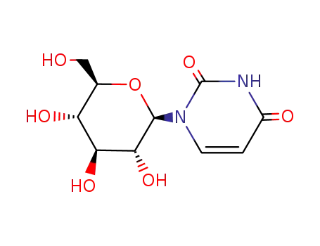 Molecular Structure of 3180-77-6 (1-hexopyranosylpyrimidine-2,4(1H,3H)-dione)