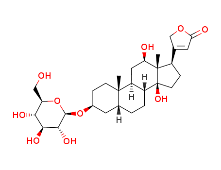 3-[(3S,5R,10S,12R,13S,14S,17R)-12,14-dihydroxy-10,13-dimethyl-3-[(2R,5S)-3,4,5-trihydroxy-6-(hydroxymethyl)oxan-2-yl]oxy-1,2,3,4,5,6,7,8,9,11,12,15,16,17-tetradecahydrocyclopenta[a]phenanthren-17-yl]-