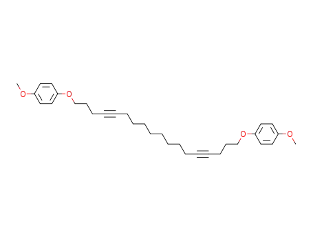1,18-bis-(4-methoxy-phenoxy)-octadeca-4,14-diyne