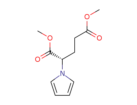 methyl (S)-4-methoxycarbonyl-2-(1-pyrrolyl)butanoate