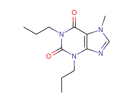 Molecular Structure of 31542-63-9 (1,3-Dipropyl-7-methylxanthine)