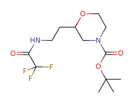 C<sub>13</sub>H<sub>21</sub>F<sub>3</sub>N<sub>2</sub>O<sub>4</sub>