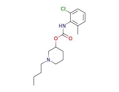 [(3R)-1-butylpiperidin-3-yl] N-(2-chloro-6-methylphenyl)carbamate