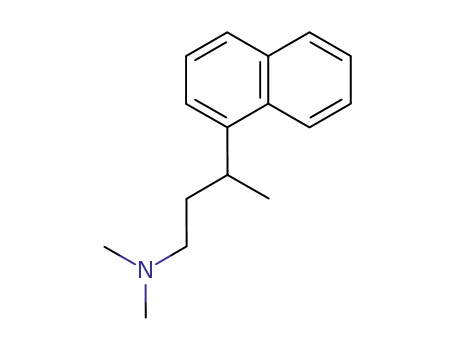 Molecular Structure of 25913-54-6 (N,N,γ-Trimethyl-1-naphthalene-1-propanamine)