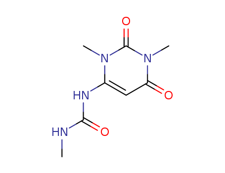 Urea,N-methyl-N'-(1,2,3,6-tetrahydro-1,3-dimethyl-2,6-dioxo-4-pyrimidinyl)-