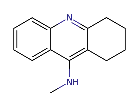 Molecular Structure of 316-88-1 (9-amino-10-methyl-1,2,3,4-tetrahydroacridine)