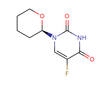 2,4(1H,3H)-Pyrimidinedione,5-fluoro-1-(tetrahydro-2H-pyran-2-yl)- cas  25509-04-0