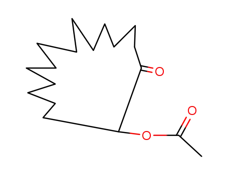 2-Acetoxy-cyclohexadecanon