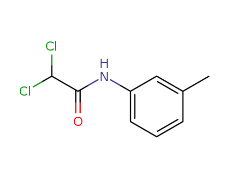 Molecular Structure of 2563-98-6 (2,2-dichloro-N-(3-methylphenyl)acetamide)