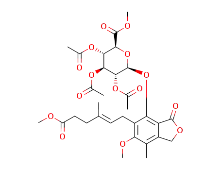 methyl mycophenolate 7-O-(2,3,4-tri-O-acetyl-methyl ester)-β-D-glucopyranuronoside