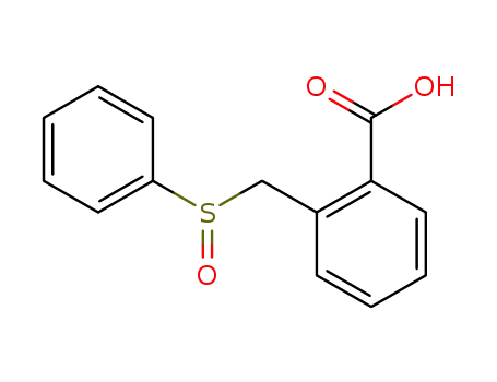 2-[(Phenylsulfinyl)methyl]benzoic acid