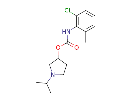 N-(2-クロロ-6-メチルフェニル)カルバミド酸1-イソプロピル-3-ピロリジニル