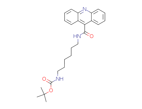 Tert-butyl 6-(acridine-9-carboxamido)hexylcarbamate