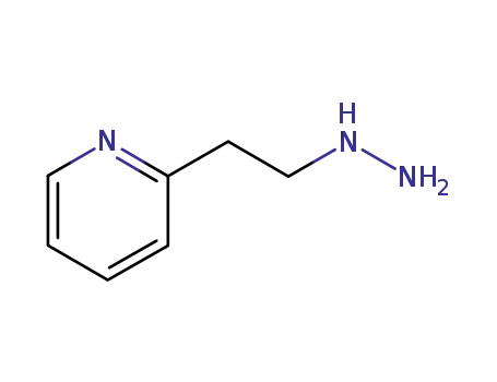 Molecular Structure of 2587-15-7 (PYRIDIN-2-YLETHYL-HYDRAZINE)