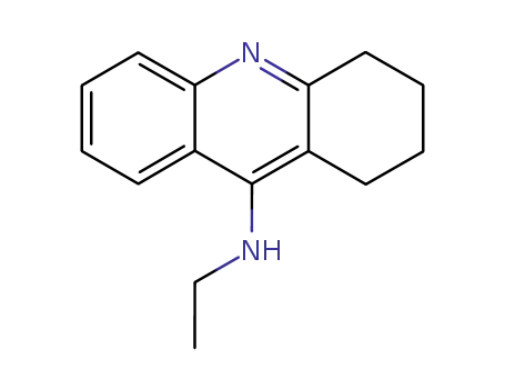 Molecular Structure of 316-86-9 (N-ethyl-5,6,7,8-tetrahydroacridin-1-amine)