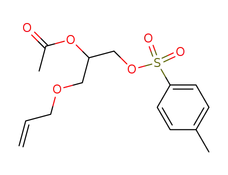 3-(allyloxy)-2-acetoxypropyl p-toluenesulfonate