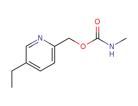 Molecular Structure of 31634-01-2 ((5-ethylpyridin-2-yl)methyl methylcarbamate)