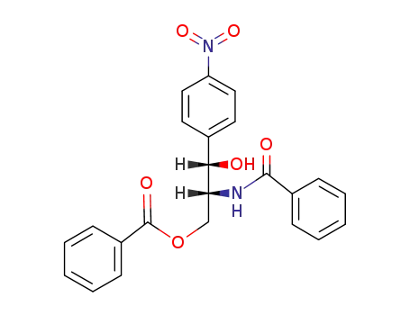 (1<i>S</i>,2<i>R</i>)-2-benzoylamino-3-benzoyloxy-1-(4-nitro-phenyl)-propan-1-ol
