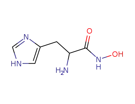 Molecular Structure of 25486-11-7 (histidinehydroxamic acid)