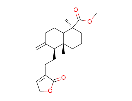 Molecular Structure of 31685-80-0 (pinusolide)