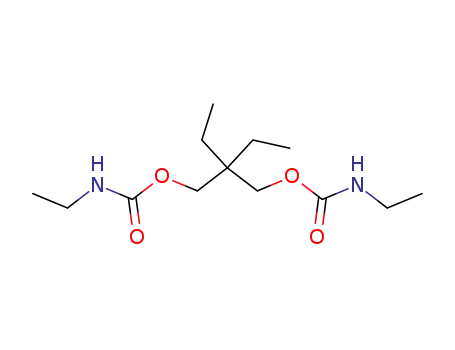 Molecular Structure of 25648-87-7 (Bis(N-ethylcarbamic acid)2,2-diethyltrimethylene ester)