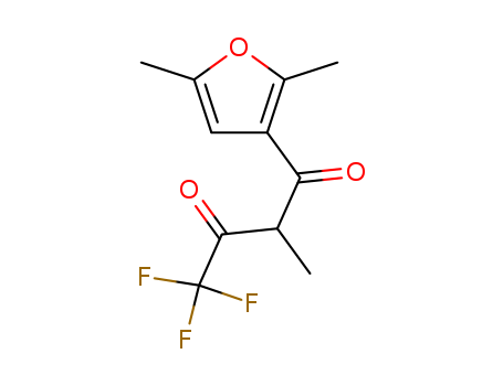 1,3-Butanedione,1-(2,5-dimethyl-3-furanyl)-4,4,4-trifluoro-2-methyl- cas  317-43-1