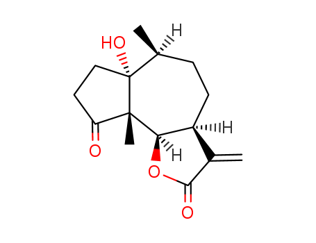 Azuleno[4,5-b]furan-2,9-dione,decahydro-6a-hydroxy-6,9a-dimethyl-3-methylene-, (3aS,6S,6aR,9aS,9bR)-