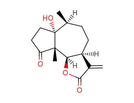 10-alpha-H-Ambros-11(13)-en-12-oic acid, 1,6-beta-dihydroxy-4-oxo-, gamma-lactone
