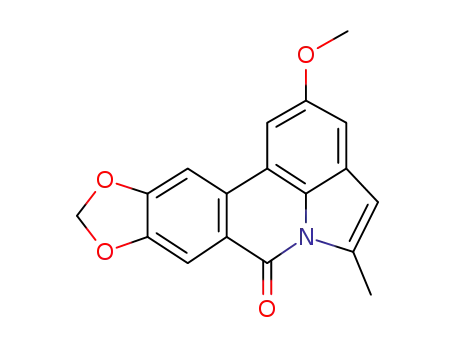 2-methoxy-5-methyl-7H-[1,3]dioxolo[4,5-j]pyrrolo[3,2,1-de]phenanthridin-7-one