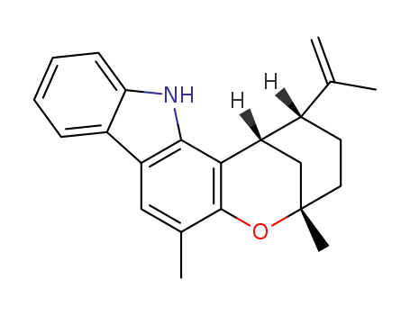 Molecular Structure of 25488-33-9 (Cyclomahanimbine)