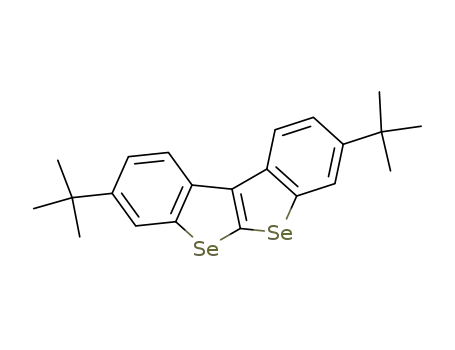 Molecular Structure of 25855-83-8 (3,8-Di-tert-butyl[1]benzoselenopheno[2,3-b][1]benzoselenophene)