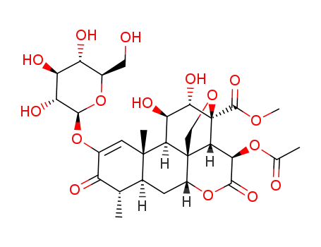 Molecular Structure of 95258-11-0 (yadanzioside F)
