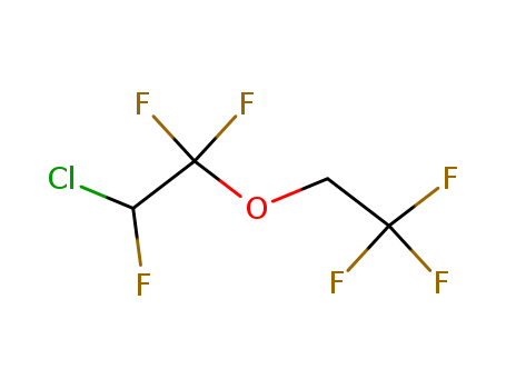 Ethane,2-chloro-1,1,2-trifluoro-1-(2,2,2-trifluoroethoxy)- 25364-98-1