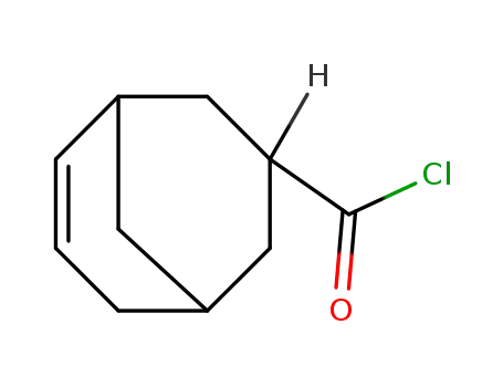 비시클로[3.3.1]논-6-엔-3-카르보닐 클로라이드, (1R-엔도)-(9CI)