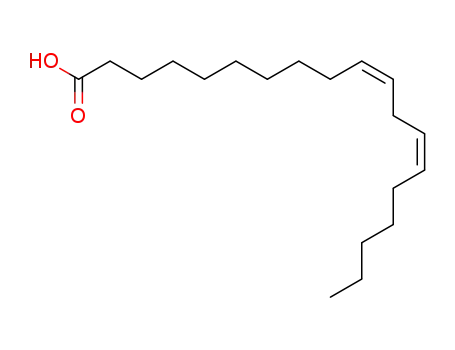 Molecular Structure of 29204-20-4 (DELTA 10 CIS-13 NONADECADIENOIC ACID)