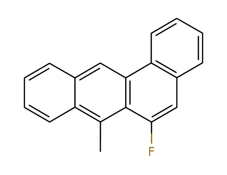 Molecular Structure of 2541-68-6 (6-Fluoro-7-methylbenz[a]anthracene)