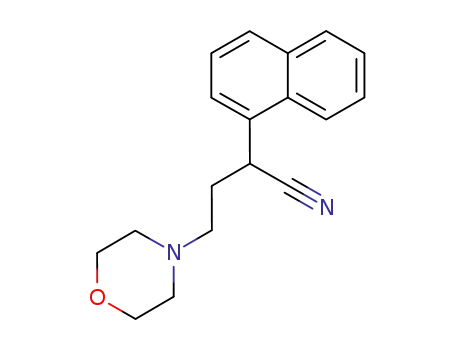 1-나프탈렌아세토니트릴, 알파-(2-모르폴리노에틸)-