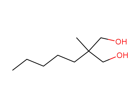 Molecular Structure of 25462-46-8 (2-Methyl-2-pentyl-1,3-propanediol)