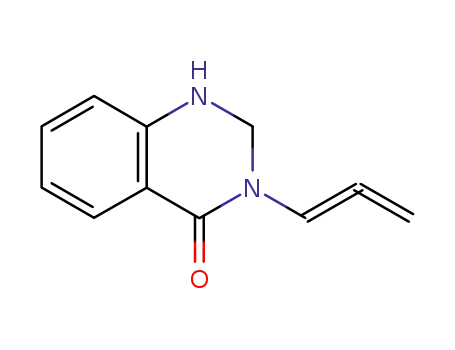 Molecular Structure of 25379-66-2 (2,3-Dihydro-3-propadienylquinazolin-4(1H)-one)
