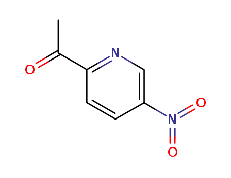 Molecular Structure of 31557-75-2 (1-(5-Nitropyridin-2-yl)ethanone)