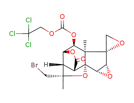 2,2,2-trichloroethoxycarbonyl α-bromotutin