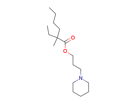 3-piperidin-1-ylpropyl 2-ethyl-2-methylhexanoate