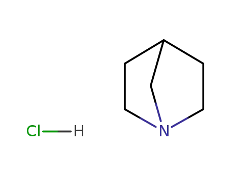 Molecular Structure of 25979-85-5 (1-azabicyclo<2.2.1>heptane hydrochloride)