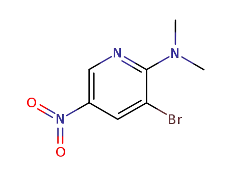 3-브로모-2-(N,N-디메틸)아미노-5-니트로피리딘