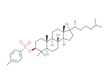 tosyloxy-3β dimethyl-4,4 5α-cholestane
