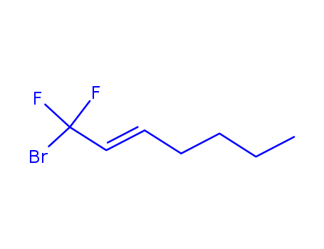 E/Z 1-Bromo-1,1-difluorohept-2-ene 97%
