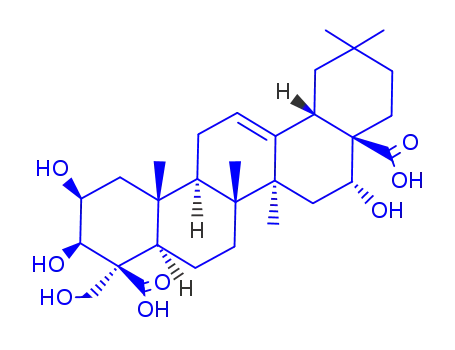 (4S)-2β,3β,16α,23-Tetrahydroxyolean-12-ene-24,28-dioic acid